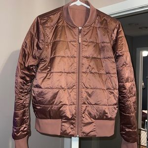 Lululemon NON-STOP bomber jacket, water repellent, reversible, size 10 LIKE NEW